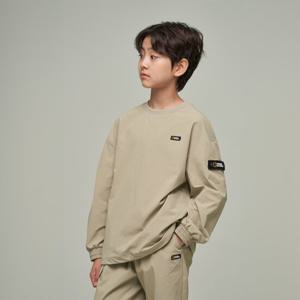 [내셔널지오그래픽 키즈] K243USW940 판테라 우븐 맨투맨 BEIGE
