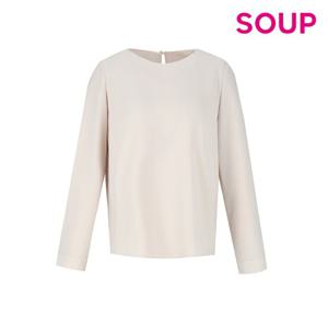 [숲]기본 라운드넥 긴팔 블라우스 SA9LS90A