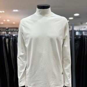 [레노마 옴므]F/W 화이트 데일리 반폴라 티셔츠 NCMTT03