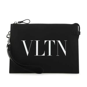 [발렌티노(잡화)]3Y2P0P09LVN/0NI(VLTN 프린트 스몰 클러치백)