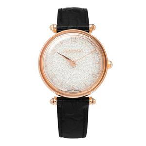 [스와로브스키 SWAROVSKI] 5653359 여성 가죽시계