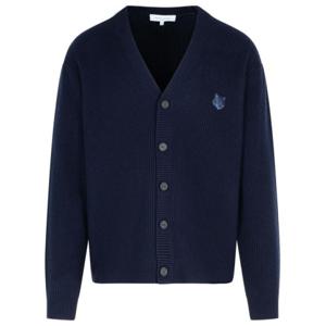 메종키츠네 가디건 NM00501KT1093 P476 Navy