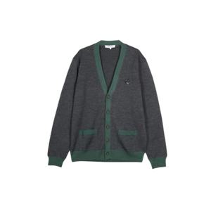 메종키츠네 가디건 NM00507KT1036H170 DARK GREY MELANGE DOM