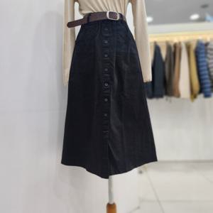 [나인스텝]보이엔면스커트N24NK4306BK