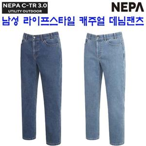 [네파][바지 청바지](7I71641) 남성 라이프스타일 캐주얼 데님 팬츠(청바지)
