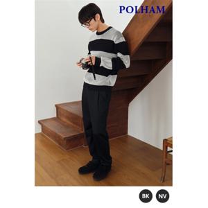 [폴햄] 남성 폰테 릴렉스 풀밴딩 슬랙스 PHF1PP1030 -us