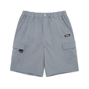 내셔널지오그래픽 키즈 K232UHP030 어드벤쳐 하프 팬츠 GRAY BLUE