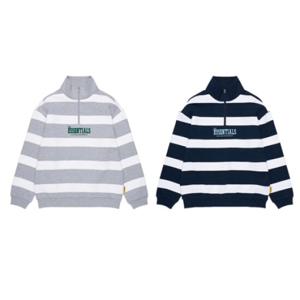 내셔널지오그래픽키즈 K251USW070 남여공용 데일리 베스트아이템 반집업 스트라이프 아노락 맨투맨