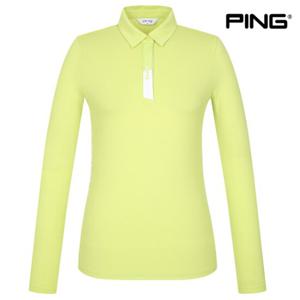 [핑]PING 여성 카라 긴팔 티셔츠 122C1TO951 LM 긴팔티