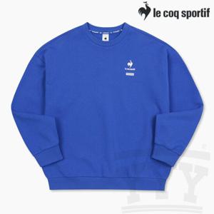 [르꼬끄 스포르티브]르꼬끄 어프어프 백그래픽 맨투맨 QP123LFS21-BLU