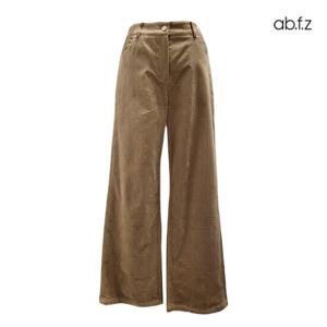 [에이비에프지]컬러 포인트 코듀로이 와이드 팬츠 APZ1QP38B