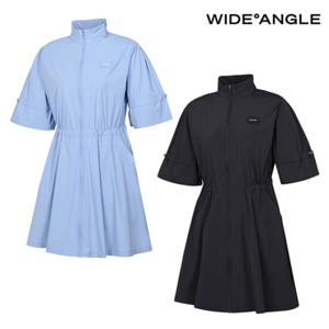 [와이드앵글] WWP24W71 CO 셀린 7부 풀집업 원피스