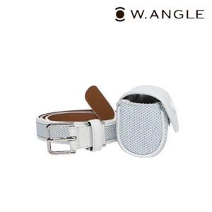와이드앵글 WWP23Y01W2 CO 볼케이스 세트 촉장식 벨트 (White)