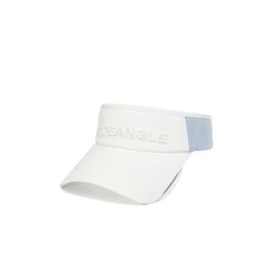 (와이드앵글) WMP23C03W2  남성 CO 베이직 슬라이드챙 썬캡 (White)