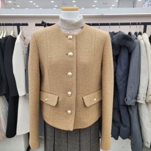 [온앤온]노카라 앙고라혼방 플랩포켓 자켓njw4wja1004
