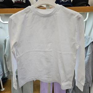 에스핏 HC30 기본 긴팔 티셔츠 화이트 SRZ901-UKRT03
