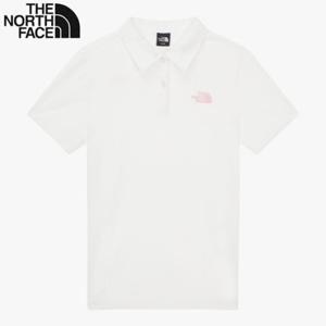 노스페이스 NT7PR37B 여성 냉 쿨감 스윙 반팔 폴로 카라 티셔츠 KR