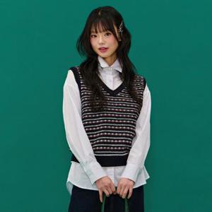 체이스컬트 동백01 여성 멀티 패턴베스트 EARG7361B04