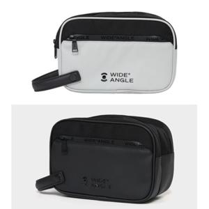 (온)와이드앵글  WMP25P01Z1   TO 더블지퍼탑 파우치 (Black)