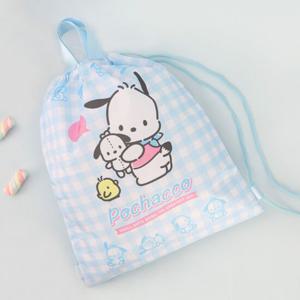 산리오보조가방 산리오 포차코 데이 신발주머니 보조가방 블루 SK0015