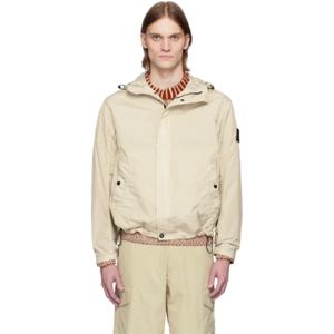 25 SS 스톤아일랜드 남성 베이지 크링클랩스 R NY 재킷 251828M180006