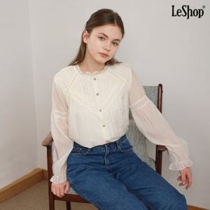 [르샵]차이나카라 레이스 긴팔 셔츠 (DP1BA028A)