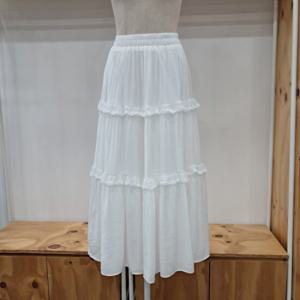[레코브]레이스셔링스커트LC31E4SK512XWH