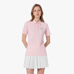 라코스테 공식 여성 캐리오버 베이직 골프 반팔 폴로  PF955E-55G T03