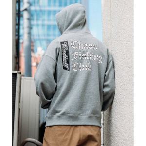 카오스 피싱 클럽 × 래디얼 크롬 레터 후디 RAD-23AW-SPOT-JW02