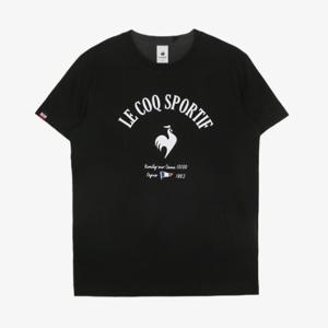 르꼬끄반팔티 NQJ QP123LRS13-BLK 라이프 에센셜 꼬끄 아치 반팔