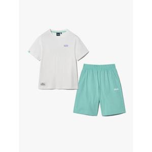 휠라키즈(FILA KIDS) (FK2FSH2101X WHI) 베이직 싱글 상하세트