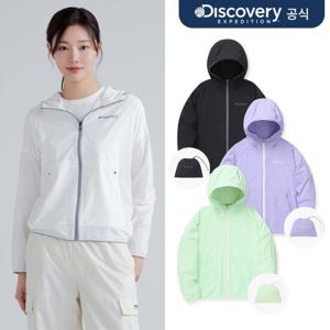 [무료반품][택가 149,000원][디스커버리] 여성 경량 스트레치 패커블 바람막이 4종 택1 DWWJ62043-SET
