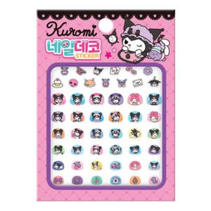 아트박스/학산문화사 산리오캐릭터즈 쿠로미 네일 데코 스티커