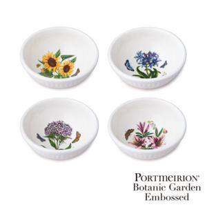 [포트메리온]보타닉가든 엠보스드 샐러드볼 17cm 4p(B세트)(BK)