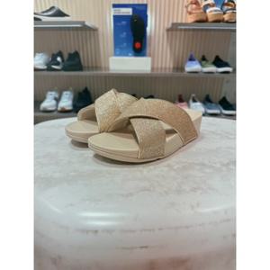 [FITFLOP][루루] FFSO5E253GD 25S S 글리터 더스트 크로스 골드 여성 슬라이드