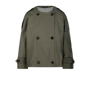 막스마라 JIM 더블 코튼 블렌드 트렌치코트 1876630