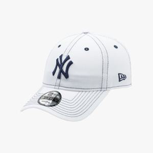 [뉴에라] [공용]MLB 뉴욕양키스 스티치 베이직 언스트럭쳐 볼캡 화이트(14205782)