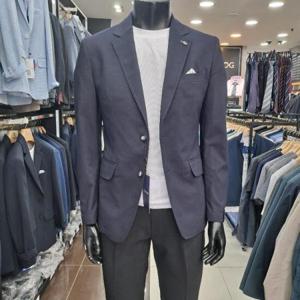 런던포그 HL01 도비 네이비 자켓2 Zisjc303
