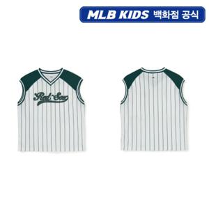 [MLB키즈PG] 바시티 스포티브 스트라이프 민소매티셔츠 (7ATKV0153-43PGS)