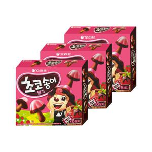 오리온 초코송이 딸기 6봉지 216g x 3개