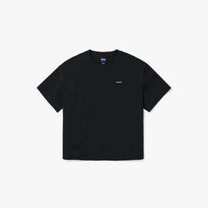 휠라반팔티 KQC FS2RSG2173F-BLK 경량 스트레치 우븐 반팔티