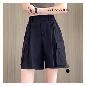 [앳마크]ATMARK 밴딩와이드카고포켓하프팬츠_AA53PT017G
