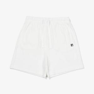 휠라반바지 TQJ FS2TRF2373F-OWH 테니스 라이프 테리 반바지