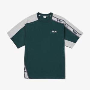 휠라반팔티 TQJ FS2RSF2115X-PIG 테잎 오버핏 반팔티