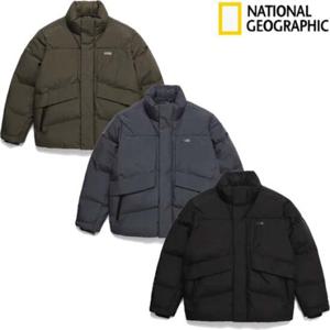 내셔널지오그래픽 N244UDW300 아틀라스 윈드스토퍼 BY GORE-TEX LABS 숏기장 구스 다운 점퍼