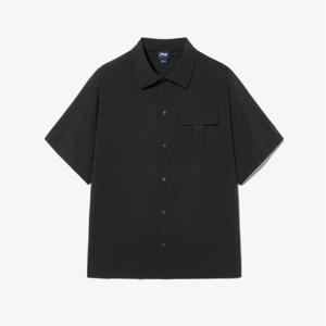 휠라 경량 시어서커 셔켓 FS2JKH2102X BLK DNA OWH