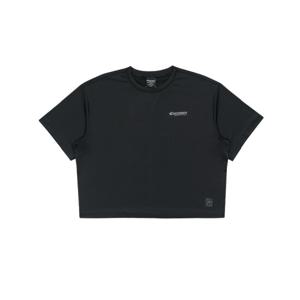 디스커버리 여성 프레시벤트 에센셜 반팔 크롭 워터티셔츠 DWSW72053BKS