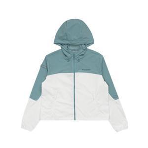디스커버리 여성 프레시벤트 컬러블럭 크롭 바람막이 자켓 DWWJ94053DMS