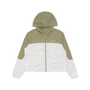 디스커버리 여성 프레시벤트 컬러블럭 크롭 바람막이 자켓 DWWJ94053BGS