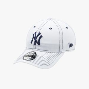 뉴에라모자 NQC 14205782 MLB 뉴욕 양키스 스티치 베이직 언스트럭쳐 볼캡 옵틱 화이트